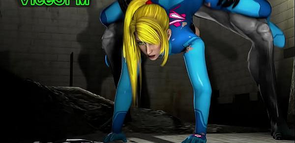  Samus fucked by a monster